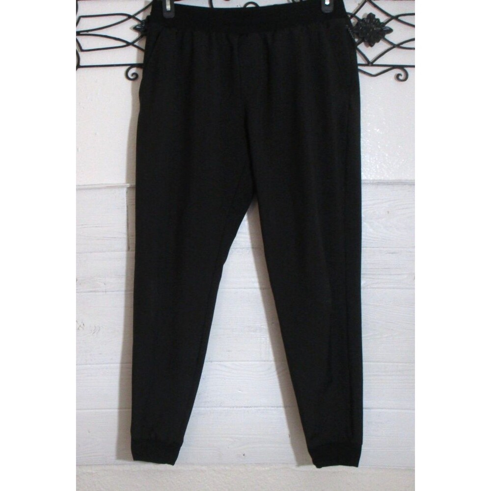 FLX Joggers Pants Men's Size M Black Pockets Light Weight